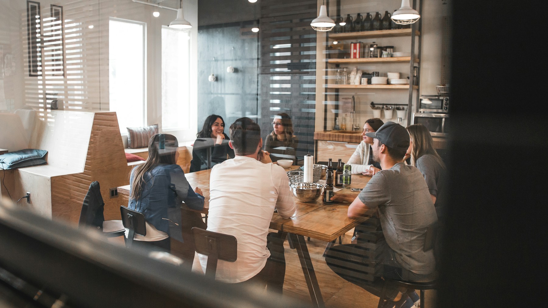 A professional interview and recruitment discussion